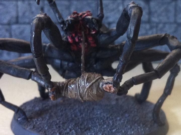 Frodo in Shelob's Clutches