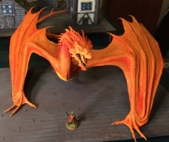 Smaug first shadows from front
